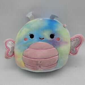 Squishmallows Wren The Tie-Dyed Butterfly 5” Stuffed Toy Plush